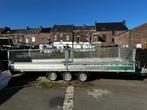 Hapert aanhangwagen 6m x 2m nuttige 3 assen ONBERISPELIJK !, Auto diversen, Aanhangers en Bagagewagens, Ophalen, Zo goed als nieuw