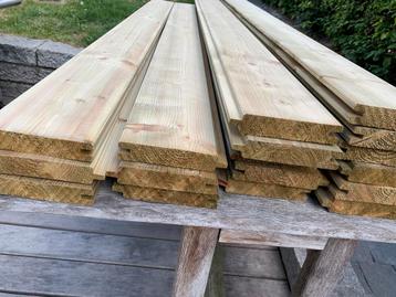 Planken tand groef, Ophalen