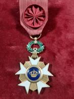 Décoration militaire chevalier dans l'ordre de la couronne, Collections, Objets militaires | Général, Enlèvement ou Envoi