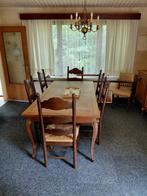 6 Stoelen in Klassieke Landelijke Stijl, Huis en Inrichting, Stoelen, Ophalen, Gebruikt, Bruin, Landelijk