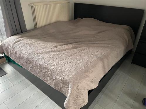 Tweepersoonsbed met 4 bedlades, Huis en Inrichting, Slaapkamer | Bedden, Zo goed als nieuw, Tweepersoons, 160 cm, 200 cm, Overige materialen