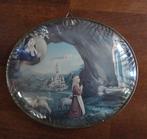 Vintage ovale lijst met gebold glas, Ophalen of Verzenden