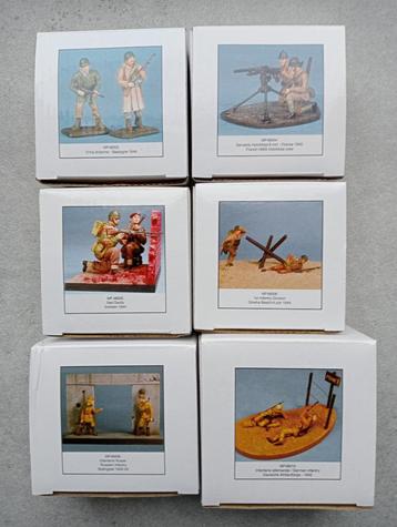 Militair - WWII Metalen figuren (MasterFighter) beschikbaar voor biedingen