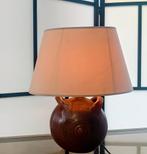 lampe de table à base en terre cuite vintage, Enlèvement ou Envoi, Utilisé