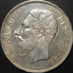 Zilver - België - 5 Francs - Leopold II - 1868, Postzegels en Munten, Munten | België, Zilver, Ophalen of Verzenden, Zilver, Losse munt