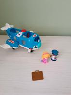 Fisher price little People vliegtuig, Kinderen en Baby's, Speelgoed | Fisher-Price, Ophalen, Zo goed als nieuw, Met licht