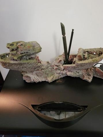 Lot des Décors aquarium en résine, Animaux & Accessoires, Enlèvement ou Envoi, Comme neuf