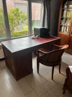 Antieke Bureau met stoel. Gebruikt, Huis en Inrichting, Bureaus, Ophalen, Gebruikt, Bureau