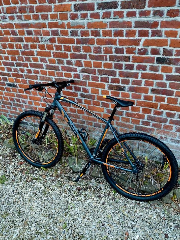 Vélo Vtt Outrage Veloce full Shimano à vendre, Fietsen en Brommers, Fietsen | Mountainbikes en ATB, Zo goed als nieuw, Ophalen