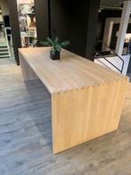 Massief eiken tafel, Huis en Inrichting, Ophalen, Deens, Eikenhout, 200 cm of meer