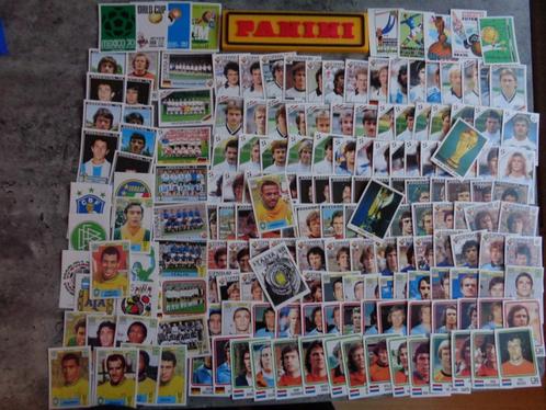 PANINI voetbal stickers WORLD CUP STORY WK'S 78 82 enz 182x, Hobby en Vrije tijd, Stickers en Plaatjes, Nieuw, Verzenden