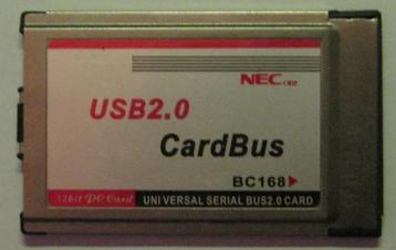 Carte PCMCIA 2 x USB 2