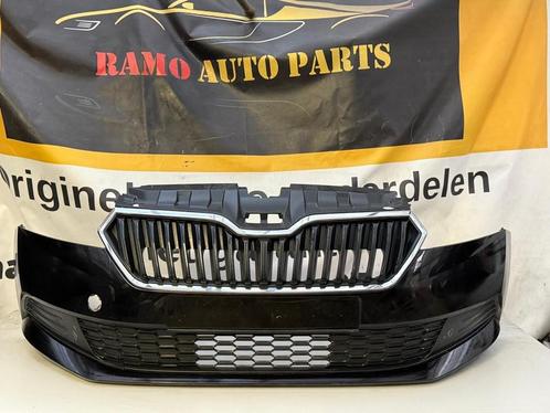 BUMPER SKODA FABIA 3 III 6V0 FACELIFT 18-21 6V0807221F VOORB, Auto-onderdelen, Carrosserie, Bumper, Skoda, Voor, Gebruikt, 3 maanden garantie