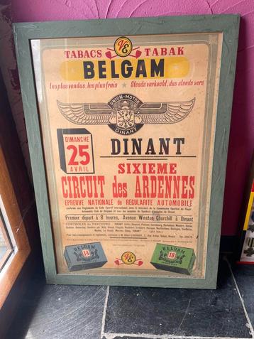 Affiche Rallye des Ardennes DINANT, Collections, Enlèvement, Neuf, Sport