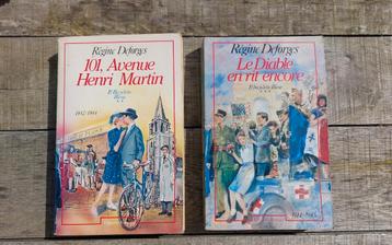 2 livres " La Bicyclette Bleue " de Régine Desforges