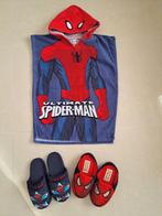 Badcape Spiderman maat 110 - 116, Ophalen, Zo goed als nieuw, Jongen, Overige typen