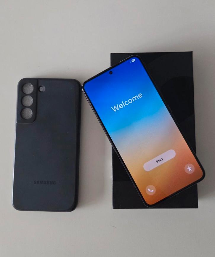 Samsung Galaxy S22 noir 128 Go en parfait état, Télécoms, Téléphonie mobile | Samsung, Comme neuf, Galaxy S22, 128 GB, Écran tactile