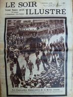 ancien journal Le Soir Illustré 7 septembre 1935 funérailles, Magazine ou livre, Utilisé, Enlèvement ou Envoi