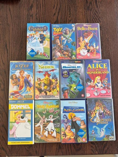 Verzameling VHS kinder- en familiefilms (12 stuks), Cd's en Dvd's, VHS | Film, Gebruikt, Overige genres, Alle leeftijden, Ophalen of Verzenden