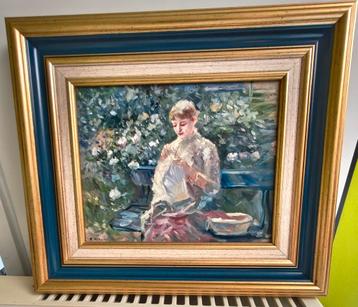 Schilderij van R. Mireau. beschikbaar voor biedingen