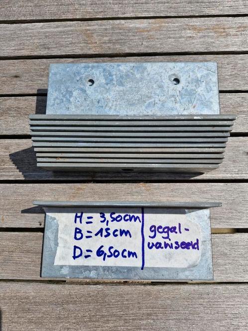 Gegalvaniseerde, (gelakte)inox  L- en U profielen, Doe-het-zelf en Bouw, IJzerwaren en Bevestigingsmiddelen, Nieuw, Inox, Ophalen of Verzenden