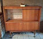 Vitrine kasten, Huis en Inrichting, Ophalen, Gebruikt, Met deur(en)