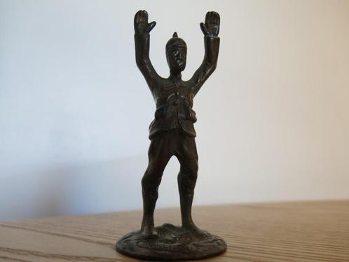 Bronzen beeldje Duitse soldaat KAMRAD, Verzamelen, Militaria | Algemeen, Ophalen of Verzenden