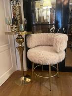 NIEUWE BARSTOEL KRUK harige vacht counter hoogte, Huis en Inrichting, 5 krukken of meer, Met voetsteun, Nieuw, Ophalen of Verzenden