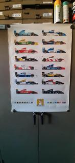 Poster  Formule 1  1992  80 cm op 60 cm, Ophalen of Verzenden, Zo goed als nieuw