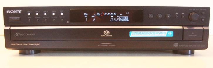 Sony SCD-CE595 Super Audio CD-Player / 5 Disc Changer, Audio, Tv en Foto, Cd-spelers, Zo goed als nieuw, Sony, Wisselaar, Ophalen of Verzenden