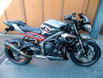 streettriple 765cm3 2022 abs état showroom garantie 1.2.3an beschikbaar voor biedingen