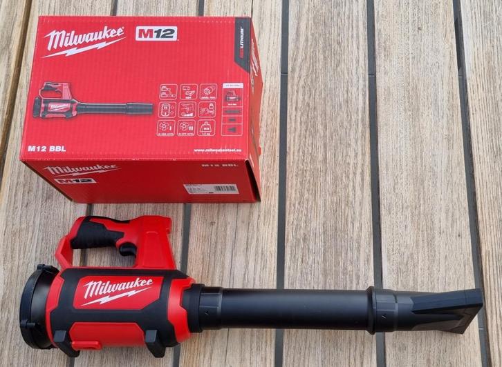 Bladblazer Milwaukee, Tuin en Terras, Bladblazers, Nieuw, Handgedragen, Accu, Ophalen