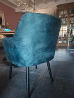 Velvet stoel, Huis en Inrichting, Stoelen, Ophalen, Overige kleuren, Zo goed als nieuw, Stof