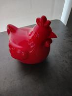 Moderne rode kip te koop., Ophalen, Zo goed als nieuw
