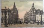 ANTWERPEN :Gekleurde postkaart : Entrée de la rue LEYS/, Gelopen, Antwerpen, Ophalen of Verzenden, Voor 1920