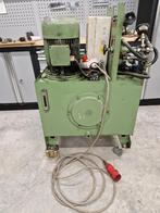 Hydrauliek unit 5,5kW met dubbele pomp, Ophalen, Gebruikt