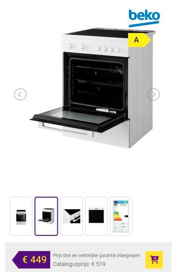 Beco vitro ceramic  beschikbaar voor biedingen