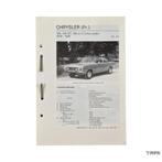 Kluwer | Chrysler 160 / 180 / 2 Litres | 1970-1975 | NL, Ophalen of Verzenden