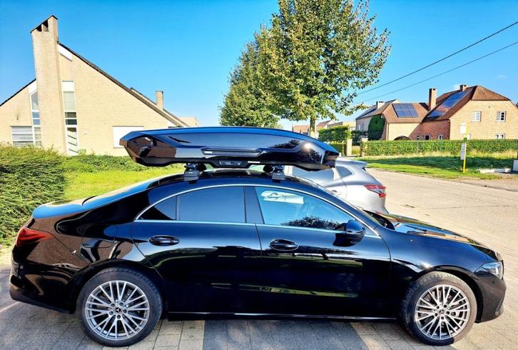 Location coffres de toit et barres Thule pour Mercedes, Autos : Divers, Coffres de toit, Comme neuf, Enlèvement