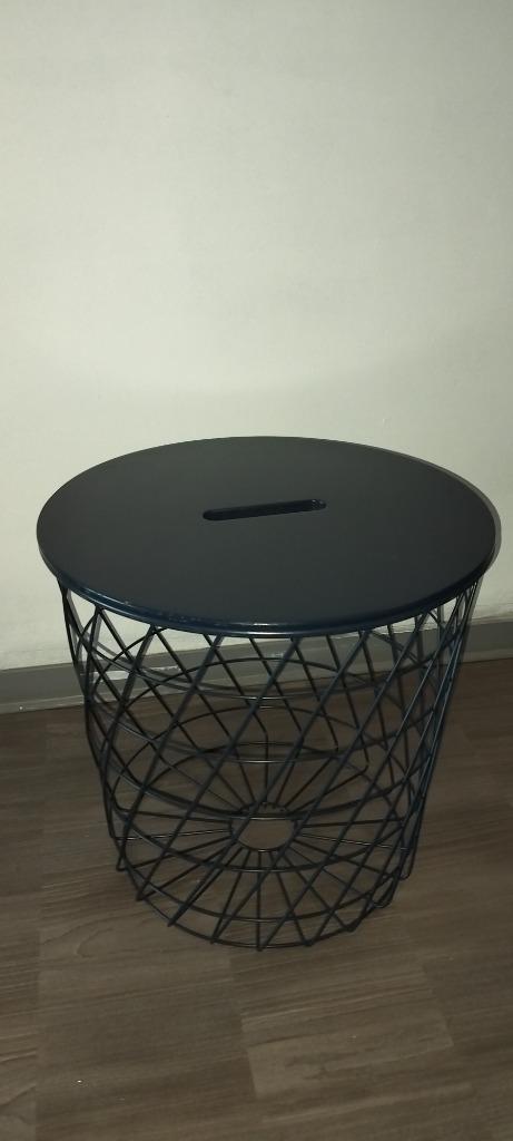 Salontafel met opbergruimte, Huis en Inrichting, Tafels | Salontafels, Zo goed als nieuw, 50 tot 75 cm, Minder dan 50 cm, 50 tot 100 cm
