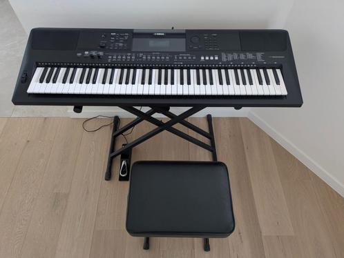 KEYBOARD YAMAHA PSR EW410  -  ALS NIEUW!, Muziek en Instrumenten, Keyboards, Zo goed als nieuw, 76 toetsen, Yamaha, Ophalen