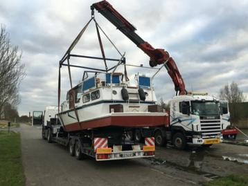 aanhangwagen dieplader tot 13 tons  beschikbaar voor biedingen