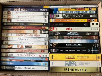  dvd's uit te kiezen 1€ per dvd en per box 2€  beschikbaar voor biedingen