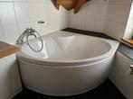 hoekbad met kranen in perfecte staat 1,5x1,5, Zo goed als nieuw