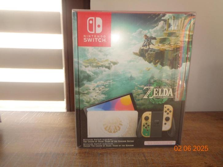 New, nintendo switch oled zelda tears of the kingdom, Games en Spelcomputers, Spelcomputers | Nintendo Switch, Nieuw, Switch OLED