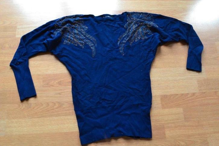 Trui uit bobo tremelo, Kleding | Dames, Truien en Vesten, Maat 42/44 (L), Blauw, Ophalen of Verzenden