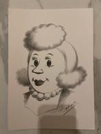 Gedrukte tekening van Jef Nys Jommeke, Enlèvement