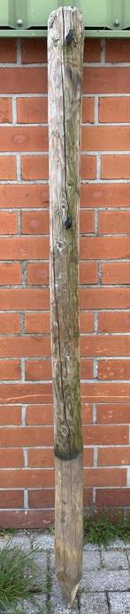 houten weidepalen, diameter: 12cm, Jardin & Terrasse, Poteaux, Poutres & Planches, Enlèvement, Utilisé, 180 à 250 cm, Poteaux