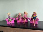 Salon barbie, Kinderen en Baby's, Speelgoed | Poppen, Gebruikt, Ophalen of Verzenden, Barbie