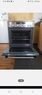 Gazinière Siemens inox à gaz, four électrique, Electroménager, Enlèvement, Utilisé, Four